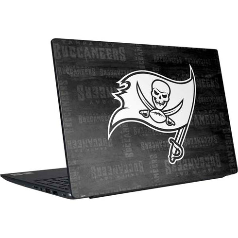 NFL Tampa Bay Buccaneers Black & White Dell Vostro Skin